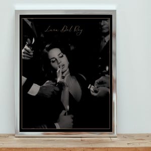 Impresión de póster estético vintage de Lana Del Rey