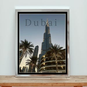 Dubai City Wall Art Print