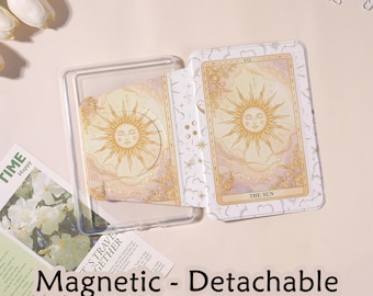 Sun Tarot Detachable Magnetic Kindle Case With Clear Back,MagSafe Cover,For Paperwhite 12th,KPW 4/5/6,Kindle 2024,Customizable Gift