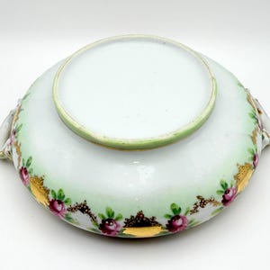 Early 1900s Unmarked Moriage Rare Covered Serving Dish image 12