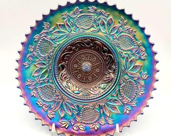 Dugan Antique Fanciful Blue Plate