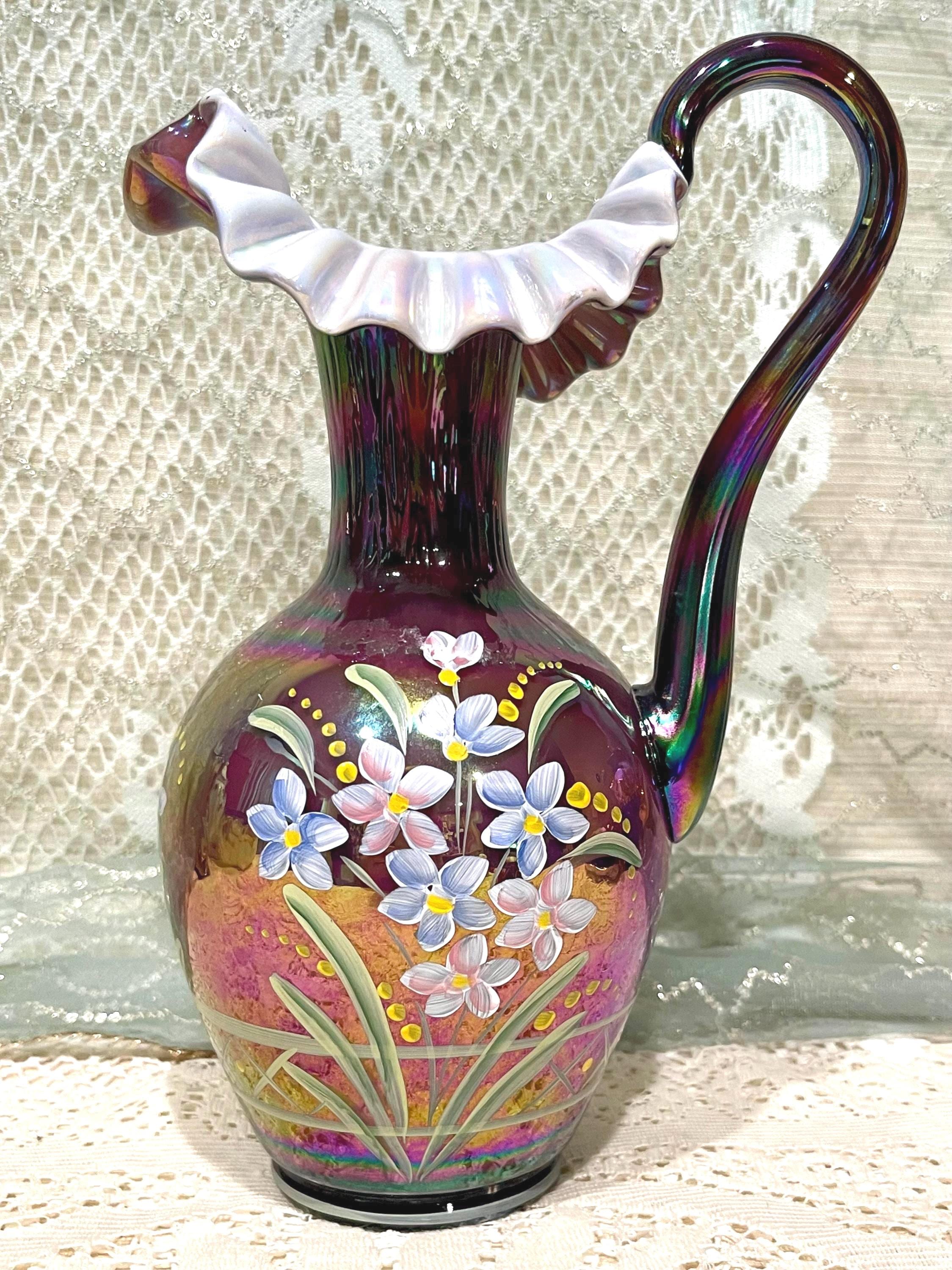 スペシャル！40s〜クランベリーオパールセントドットピッチャーFenton il_fullxfull.6088447897_74bk.jpg