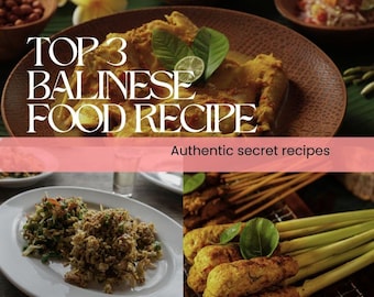 Top 3 Balinese Food Recipes : Indonesian Recipes
