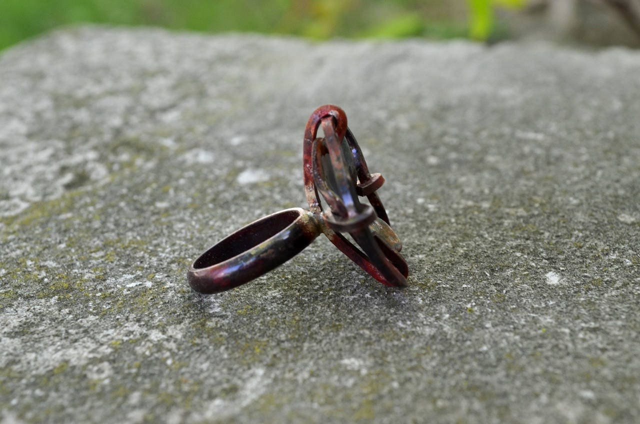 LIDNM ONLINE STORE / Llife SGRAFFITO RING
