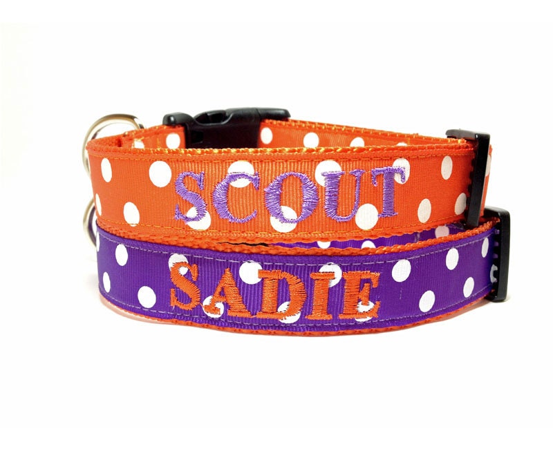 Wedding Dog Collars Custom Wedding Collars Custom Dog Etsy