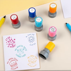 Personalized Teacher Stamp,Teacher Stamper,Custom Logo for Your Own Teacher,Classroom Teacher Stamp ,Custom Teacher Stamp , Gift for Teacher