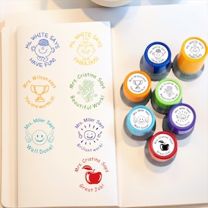 Custom Teacher Stamp, From The Classroom of Teacher Stamp, Personalized Name Teacher Stamps, Teacher Gift, Graduation Gifts for teacher