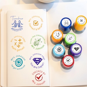 Personalized Teacher Stamp | Teacher Stamper | Personalized Teacher Gift | Gift for Teacher | Classroom Teacher Stamp | Custom Teacher Stamp