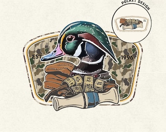 Duck Call Camo  PNG, Stackin' Quacks, Duck Hunting Camouflage Design, Rustic Outdoors Clipart, Flying duck hunter’s dream, Digital Download