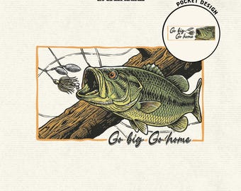 Master Baiter Bass Fishing PNG, Funny Fishing Humor Sublimation, Largemouth Bass Angler Graphic, Funny Angler Shirt, (Digital Download)
