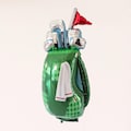 Golf Clubs Foil Balloons - 37 Inch - Golf Bag Shape - Sports, Golfer and Tee Time Theme Birthday Party Balloons - Lets ParTee