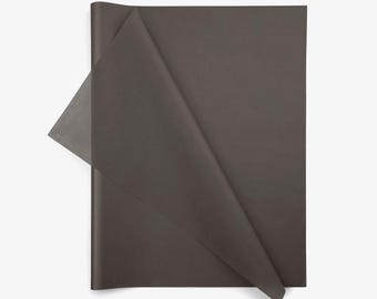 Papel de seda gris pizarra - 20 x 30 pulgadas - 10 o 25 unidades - Regalo