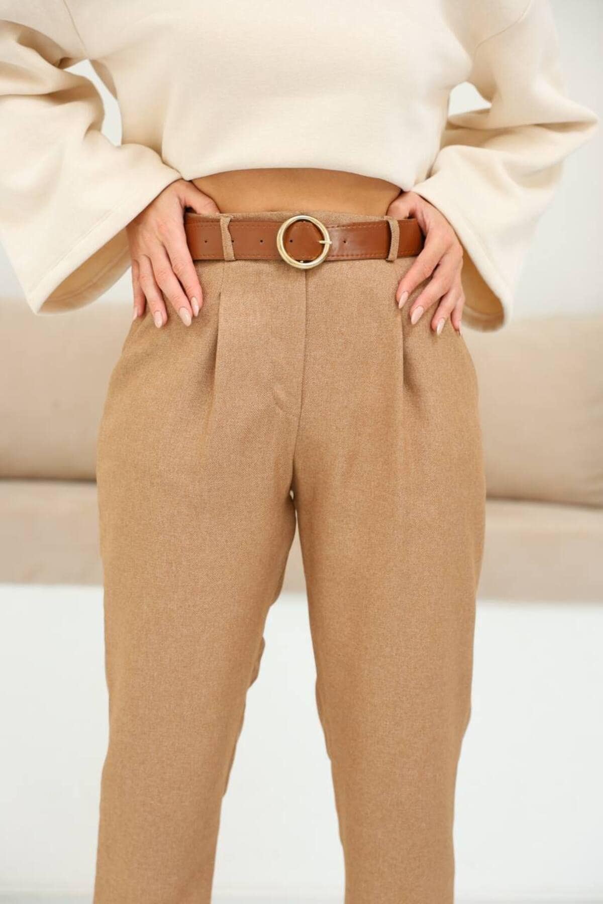 Belted Trousers