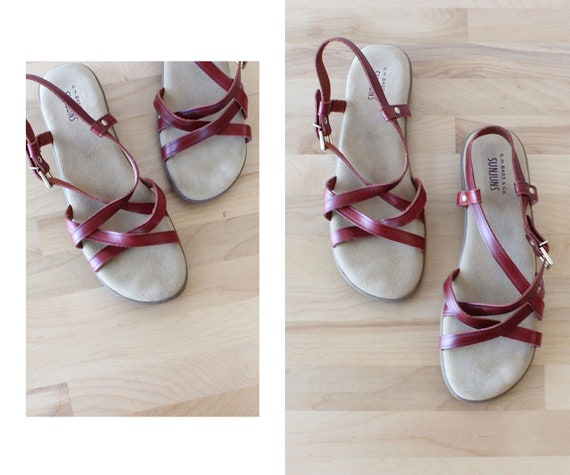 bass leather sandals