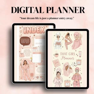 Digital Planner, Goodnotes Planner, iPad Planner, Notability Planner, Dated Digital Planner, 2025 2026 Undated Planner