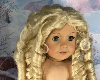 JLY Truly Me Cecile Doll WIG Blonde ONLY Custom Replacement Fits American Girl