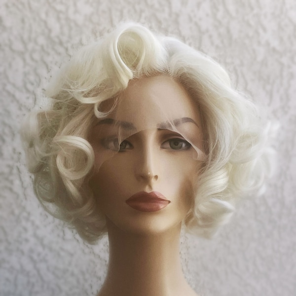 Marilyn Monroe New Movie Styling Inspired Couture Pro Lace Front Wig Movie Quality