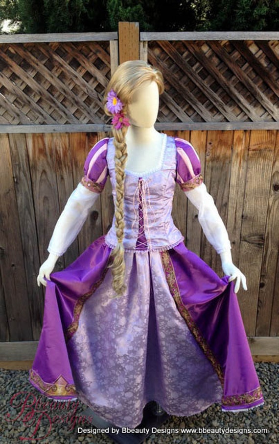 rapunzel dress adult