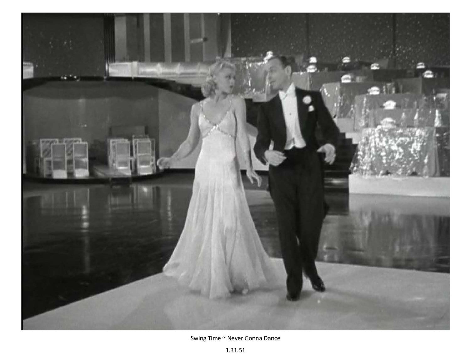 Ginger Rogers never Gonna Dance Dress With Fred Astaire Adult Women Wedding  Evening - Etsy Canada