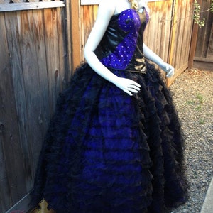 Ursula Sea Witch Couture V.2 Villain Dress Costume Corset Gown - Etsy