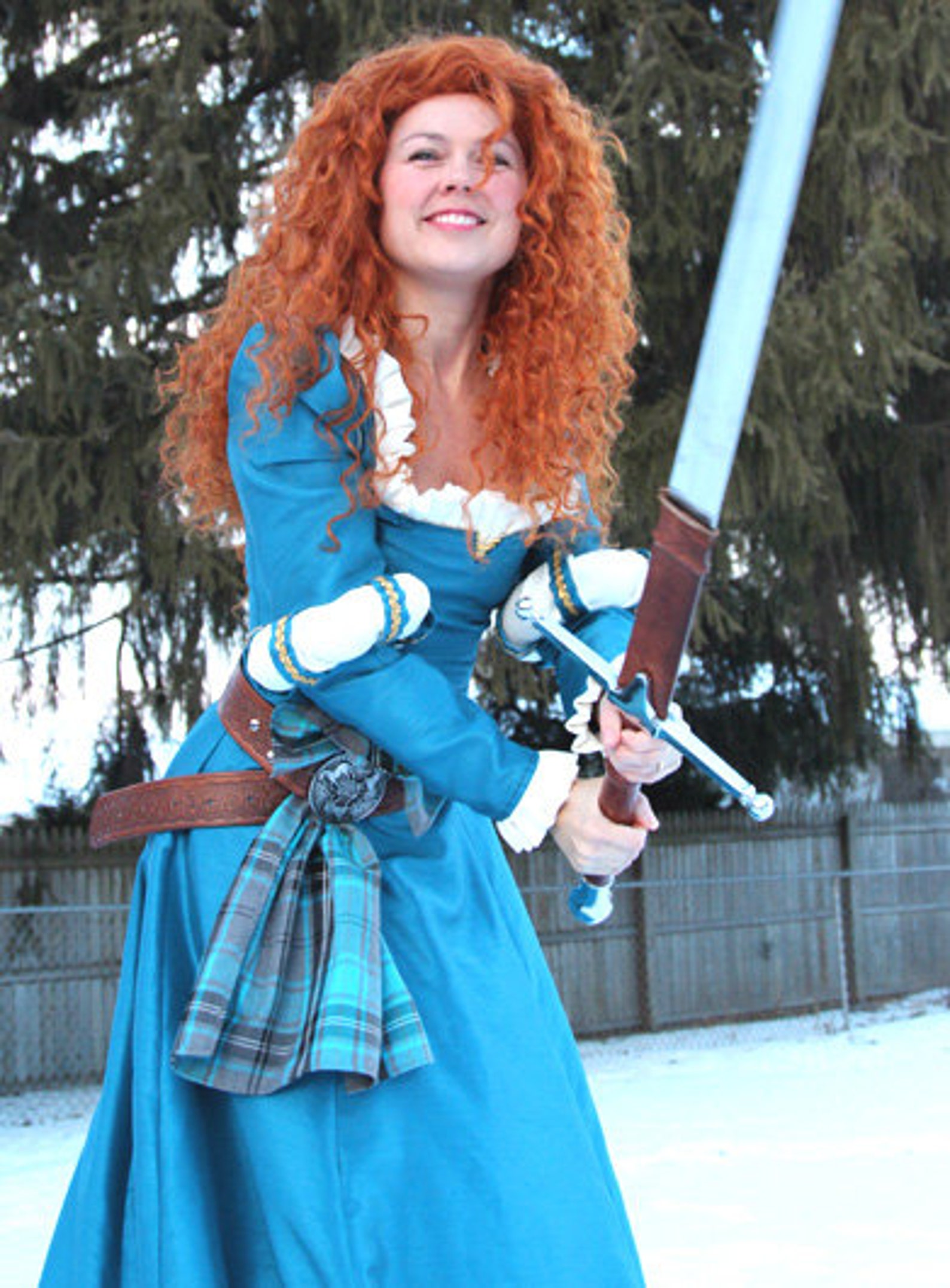 Merida Version A Brave Inspired Costume Adult Screen Quality - Etsy