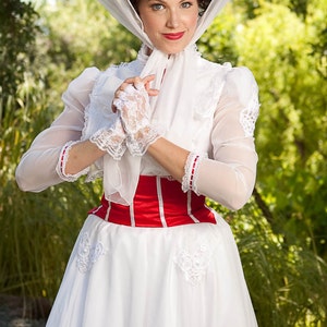 Mary poppins shop white boots