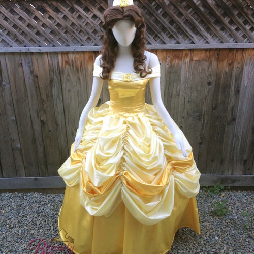 Belle Beauty and the Beast Adult Costume Gown Version K - Etsy