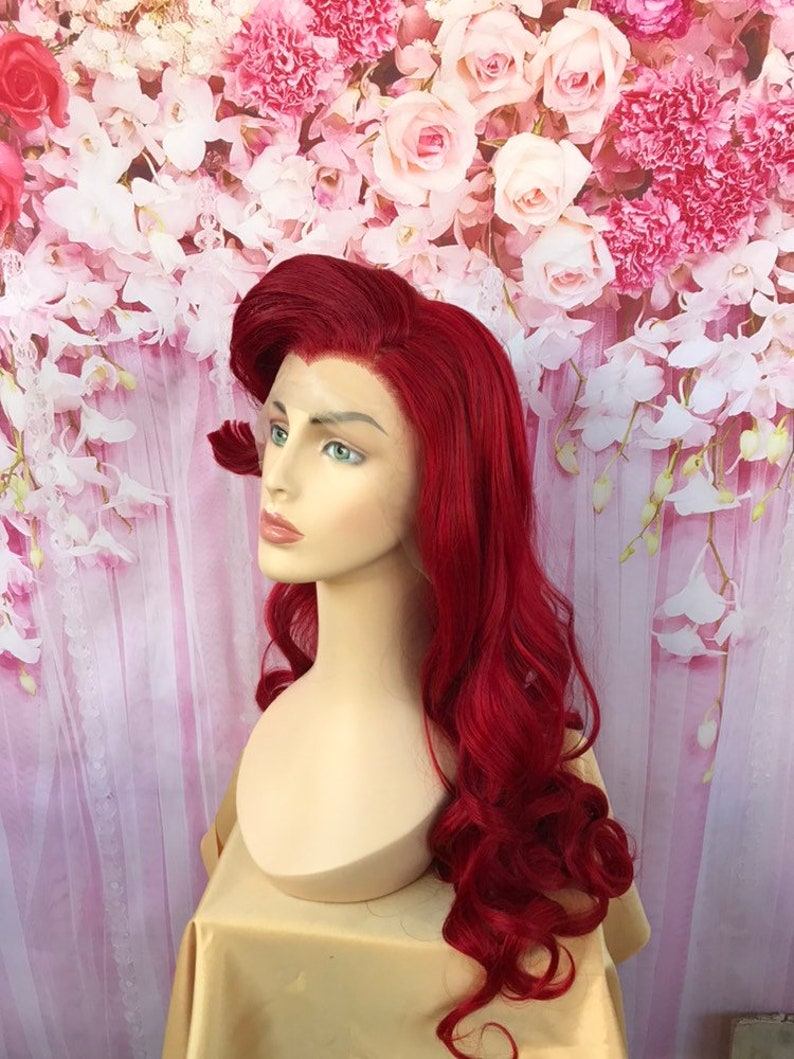 poison ivy or broadway ariel lace front inspired wig screen quality custom  couture styled