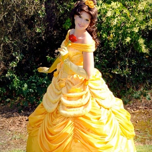 Belle Parade Version Adult Costume Beauty and the Beast Gown - Etsy
