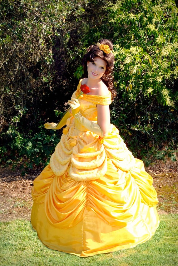 Disney Inspiré, Belle Robe Adulte, Belle Costume Adulte, La Belle