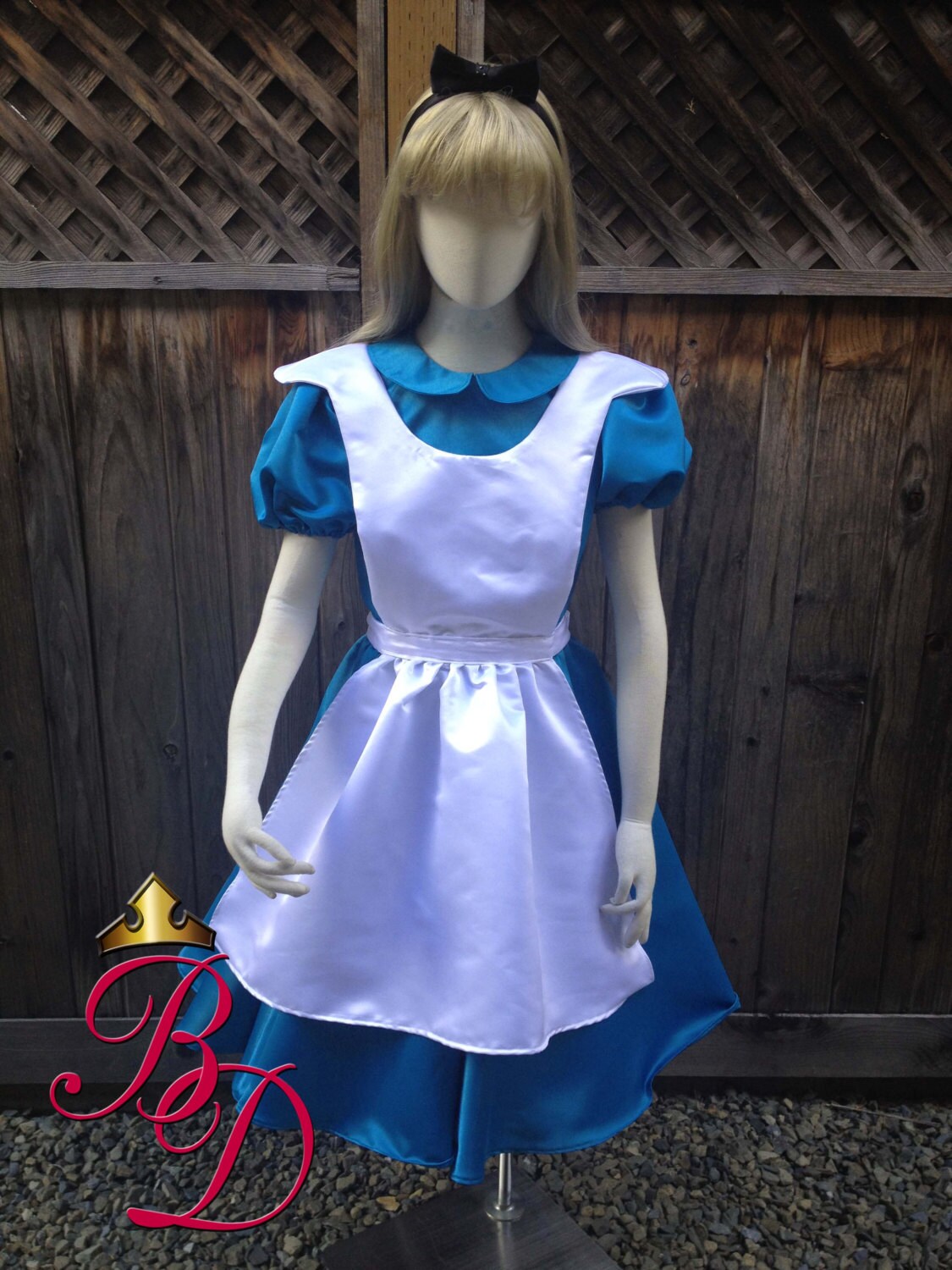 Alice Madness Returns cosplay Alice Cosplay Costume dress incl stockings