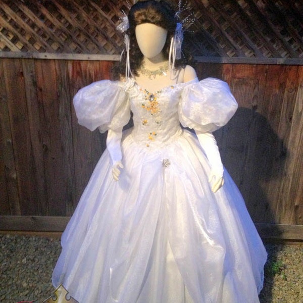 Princess Bridal Sarah Labyrinth "As the World Falls Down" Gown Custom Made