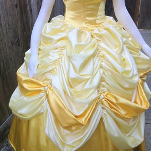 Belle Beauty and the Beast Adult Costume Gown Version Q Cosplay - Etsy