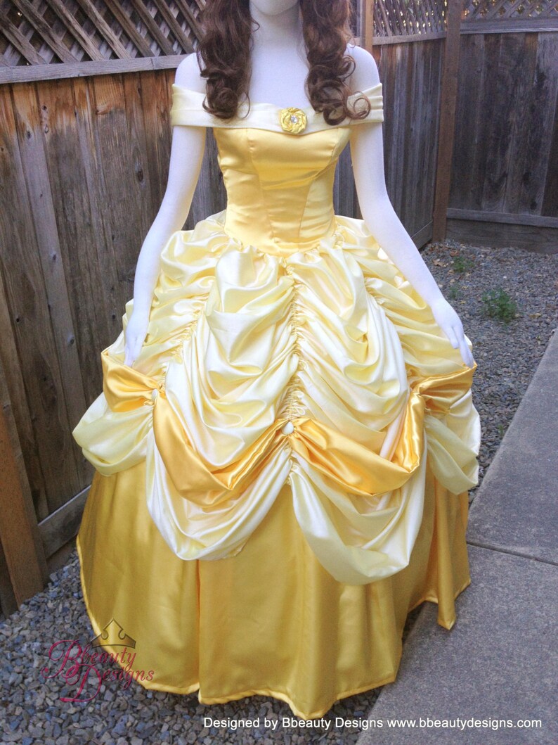 Belle Beauty and the Beast Adult Costume Gown Version Q - Etsy