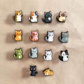 Cat Kitten Cute Shoe Charms - Cute Charms for shoes clogs - Clog Charm Pin Badge - Handmade Charms for kids gift - Birthday Gift
