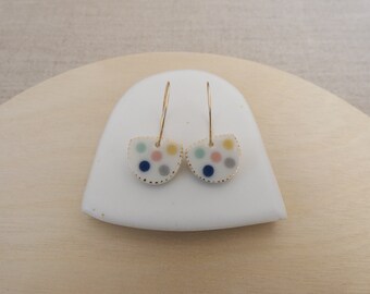 Bird's Nest Hoop Earrings