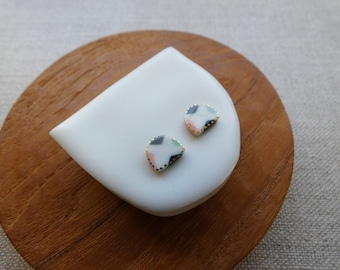 Fragment Stud Earrings