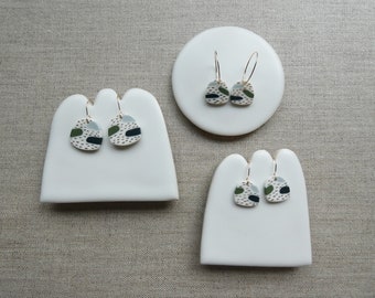 Banksia Earrings in S & M