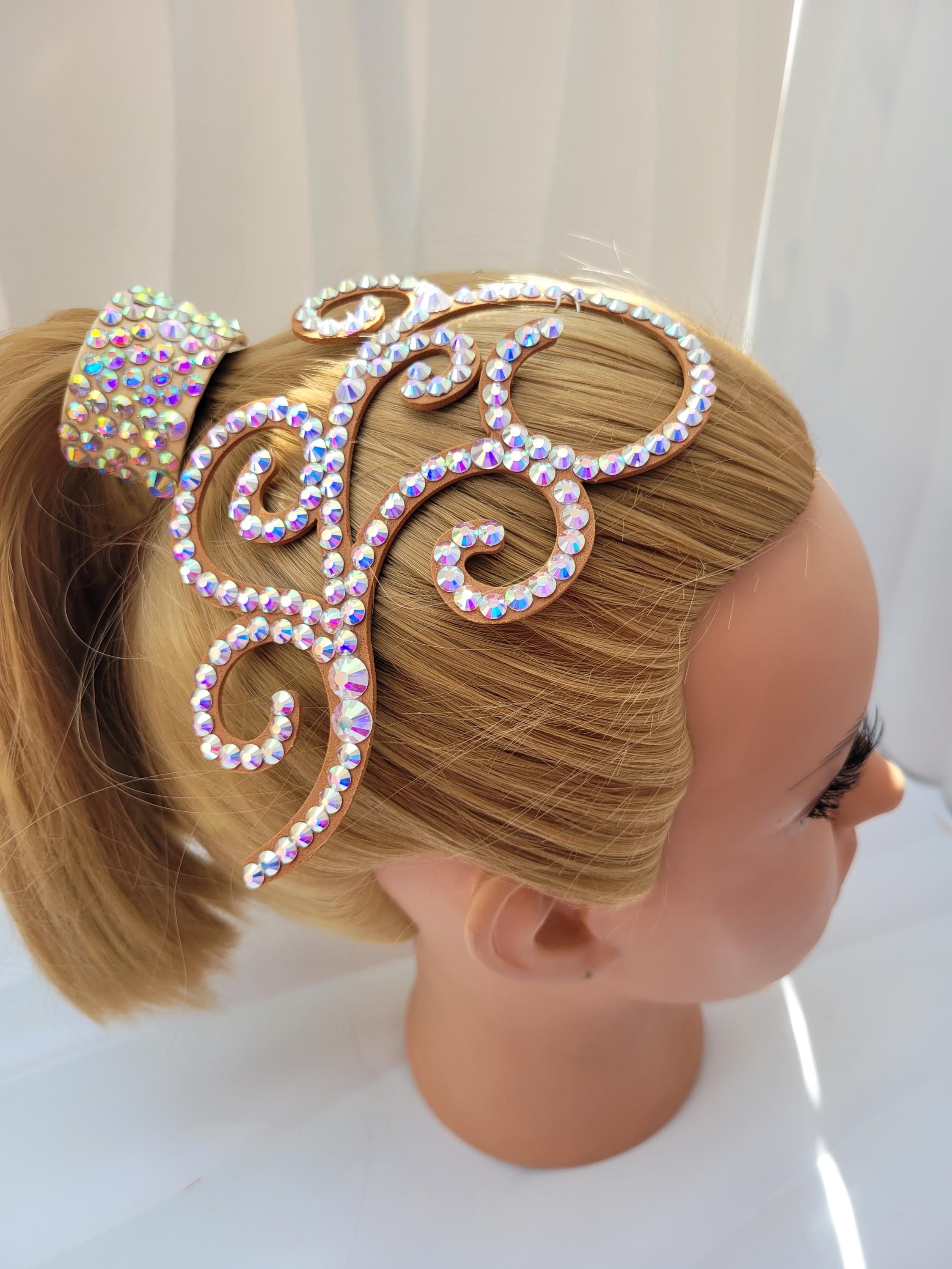 Figure Skating Hairpiece - Etsy