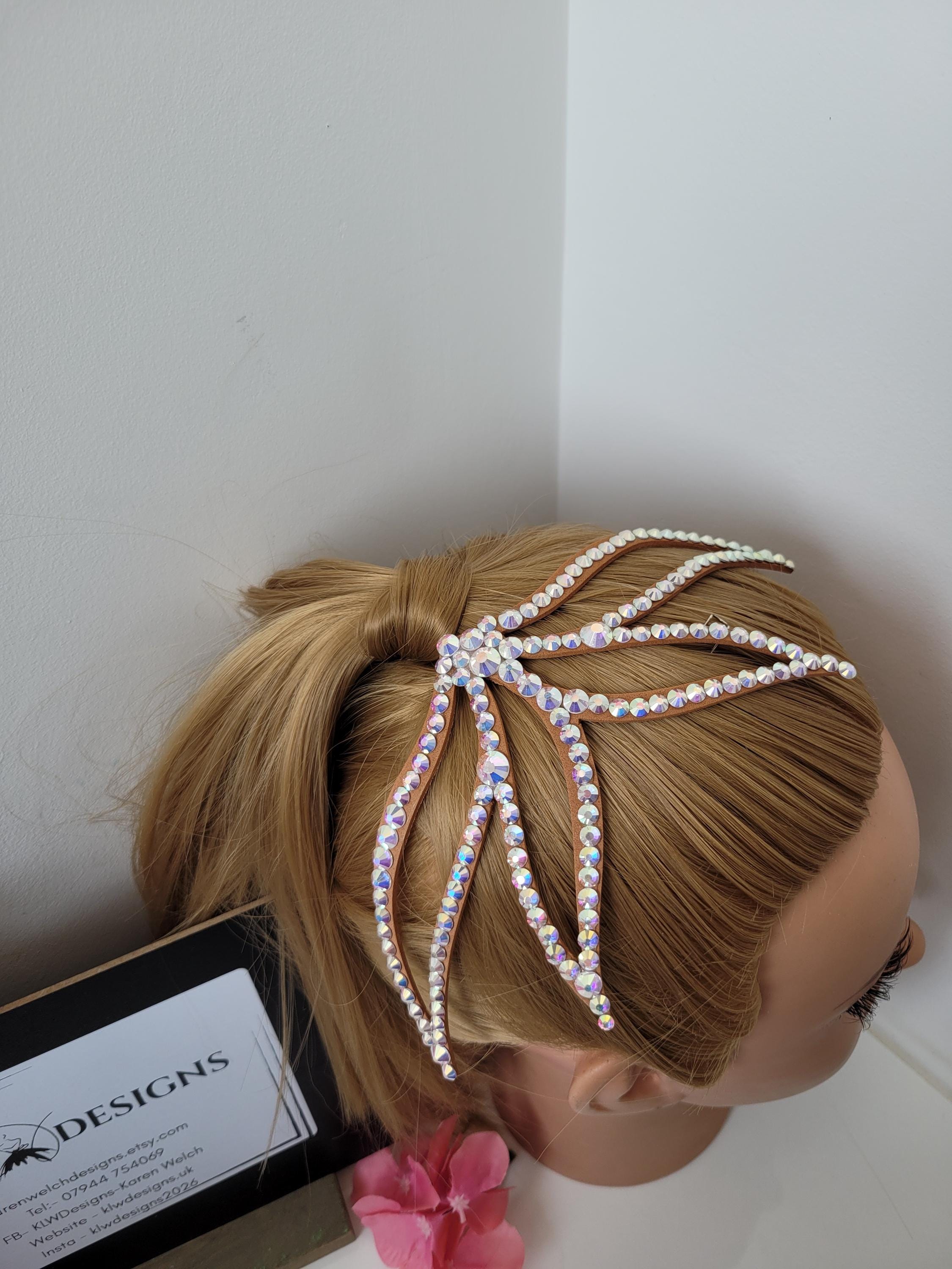 Figure Skating Hairpiece - Etsy