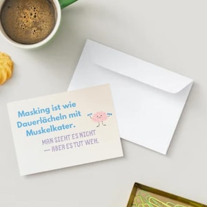 Cartes postales d'inclusion TDAH / AUTISME
