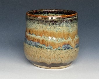 Pottery Tea Cup Yunomi Mug Stoneware Ceramic Coffee Cup Handmade Mug
