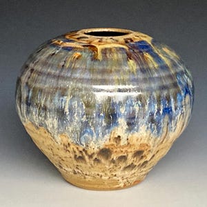 Pottery Vase Stoneware Flower Vase Handmade Ceramic Vase