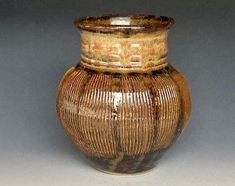 Pottery Vase Stoneware Flower Vase Handmade Ceramic Vase A