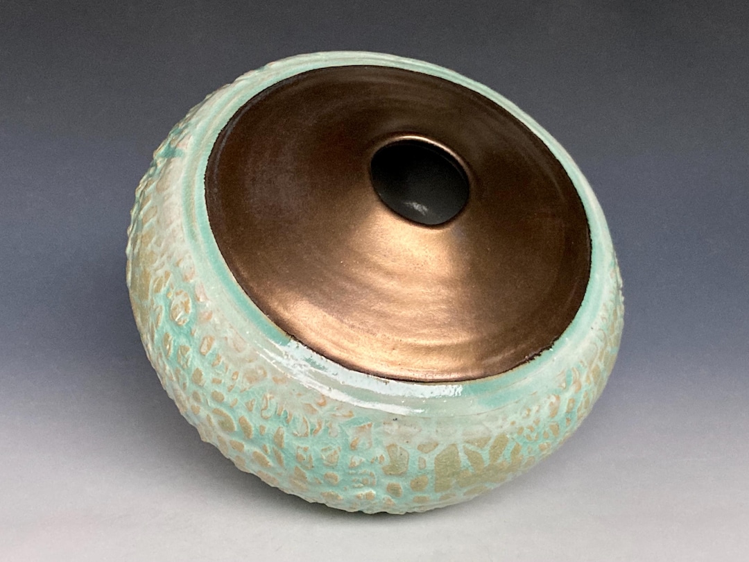 Handmade Stoneware Pottery Vase: Ceramic Flower Vase - Etsy
