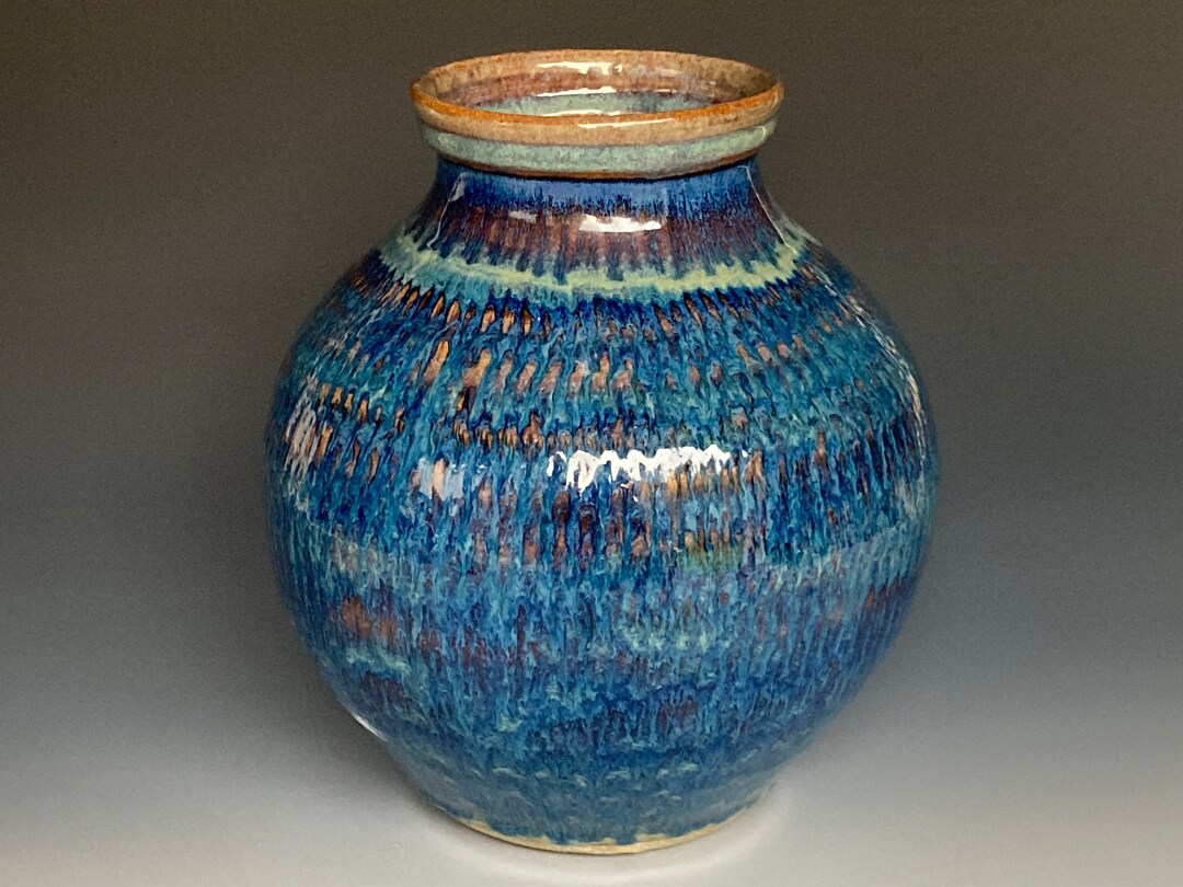 Pottery Vase Stoneware Flower Vase Handmade Ceramic Vase A - Etsy