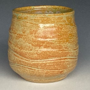 Pottery Tea Cup Mug Stoneware Ceramic Coffee Cup Handmade Mug image 3