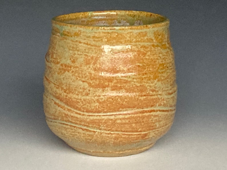 Pottery Tea Cup Mug Stoneware Ceramic Coffee Cup Handmade Mug image 3
