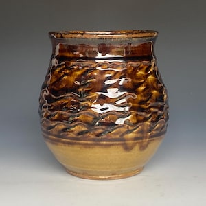 Pottery Vase Stoneware Flower Vase Handmade Ceramic Vase A