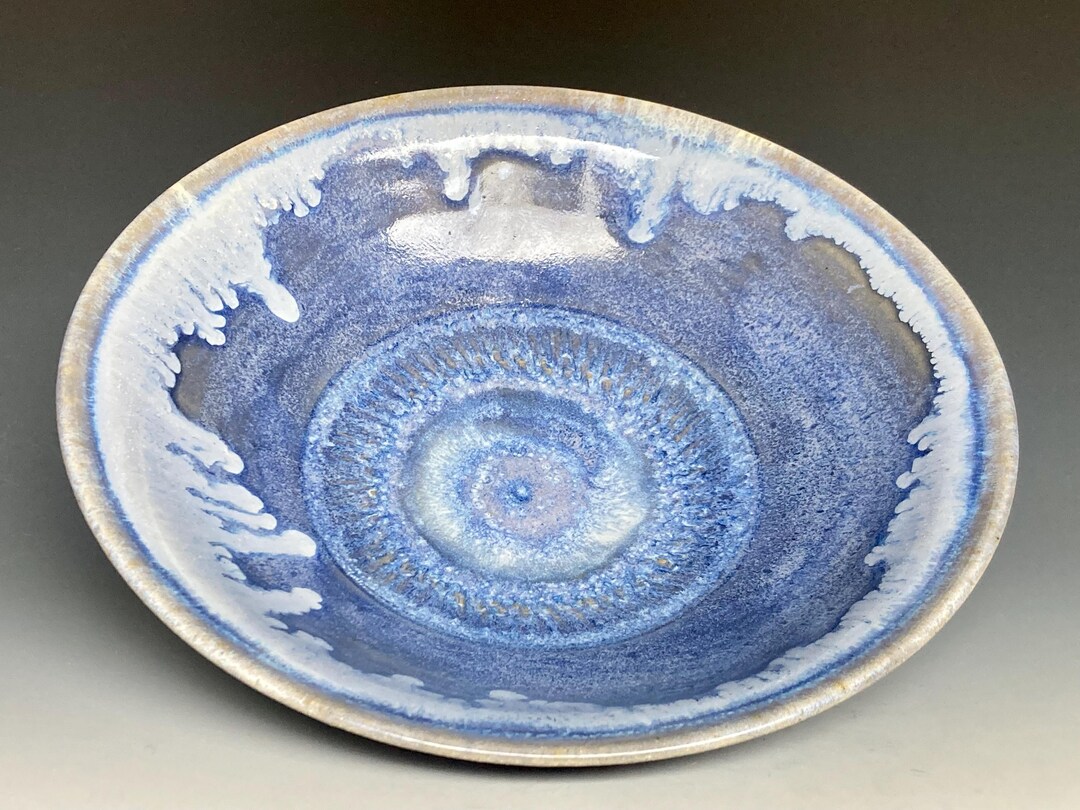 Blue Stoneware Ceramic Bowl Pottery Bowl - Etsy